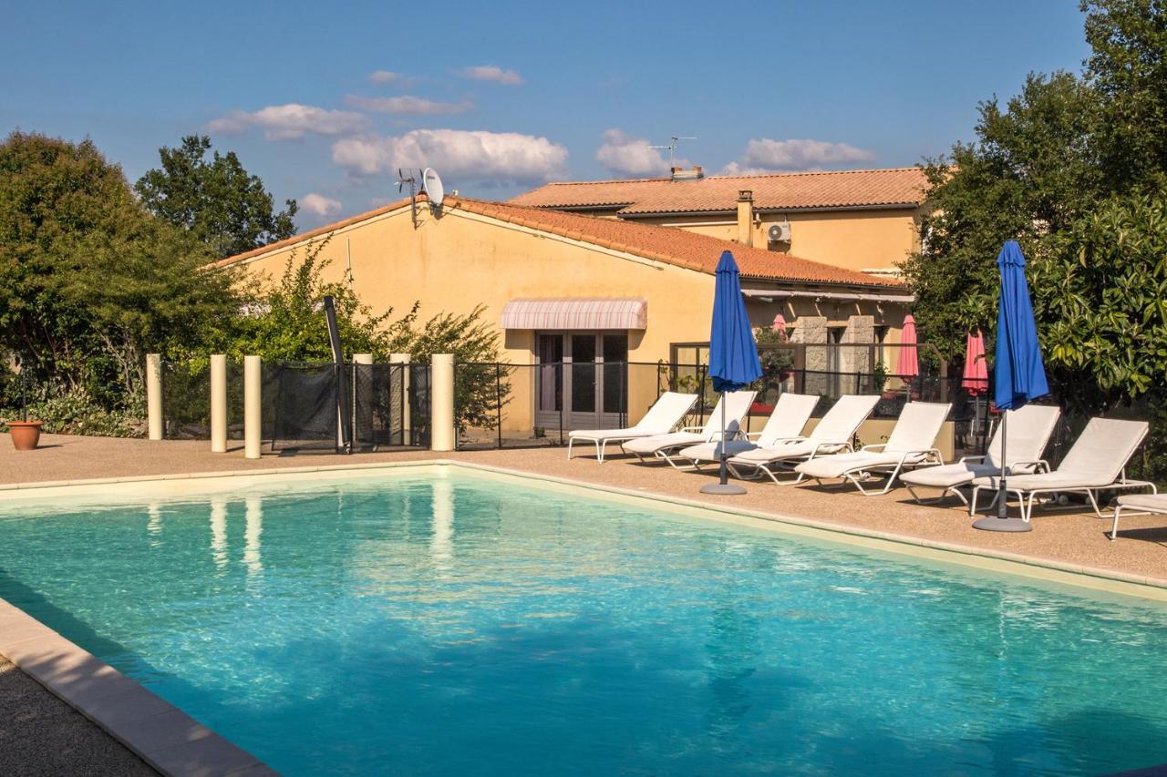 Hotel Les Persedes Lavilledieu  Dış mekan fotoğraf